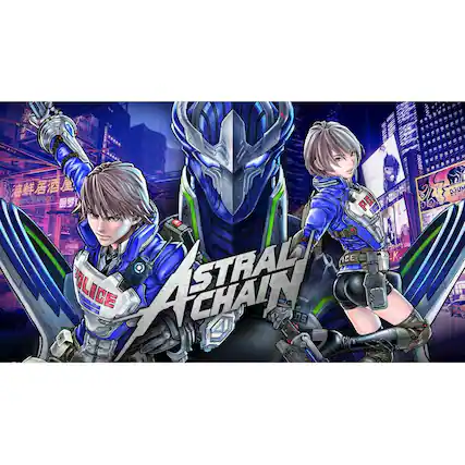 Front. Nintendo - Astral Chain. - T (Teen 13+)