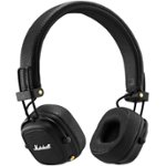 Front. Marshall - Major III Wired On-Ear Headphones - Black.