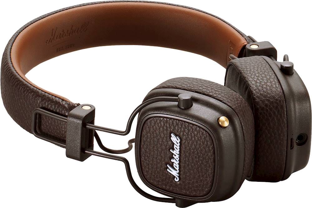 Auriculares Marshall Major III marrón con cable 5008925 5008925 plegables