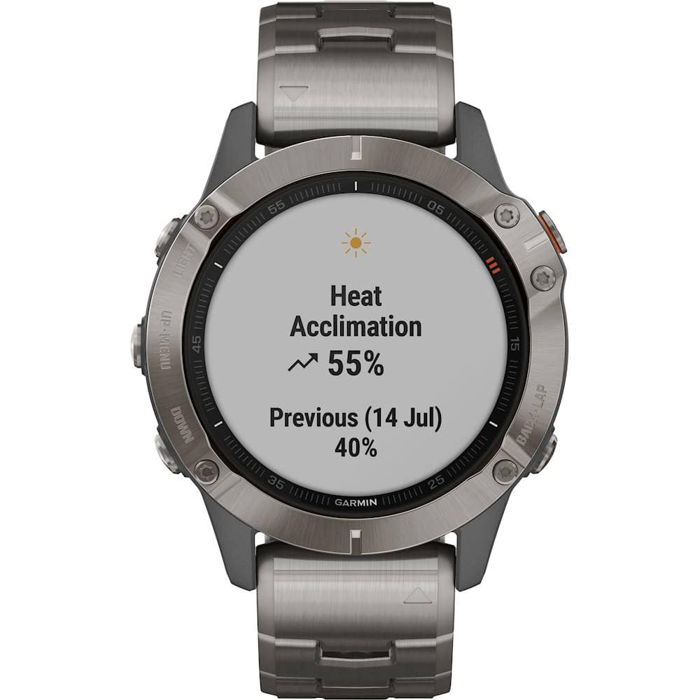 Garmin 6 online titanium