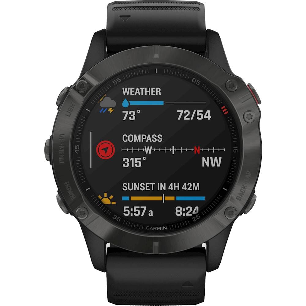 ☆最終セールGARMIN fēnix 6 Sapphire Black 47mm | elisanievas.com