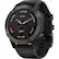Left. Garmin - fēnix 6 Sapphire GPS Smartwatch 47mm Fiber-Reinforced Polymer - Carbon Gray.