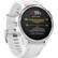 Angle. Garmin - fēnix 6S Smartwatch 42mm Fiber-Reinforced Polymer - White with White Silicone Band.