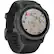 Angle. Garmin - fēnix 6S Sapphire GPS Smartwatch 30mm Fiber-Reinforced Polymer - Carbon Gray DLC with Black Silicone Band.