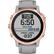Front. Garmin - fēnix 6S Sapphire GPS Smartwatch 42mm Fiber-Reinforced Polymer - Rose Gold.