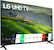 Angle. LG - 43" Class 6 Series LED 4K UHD Smart webOS TV - Black.