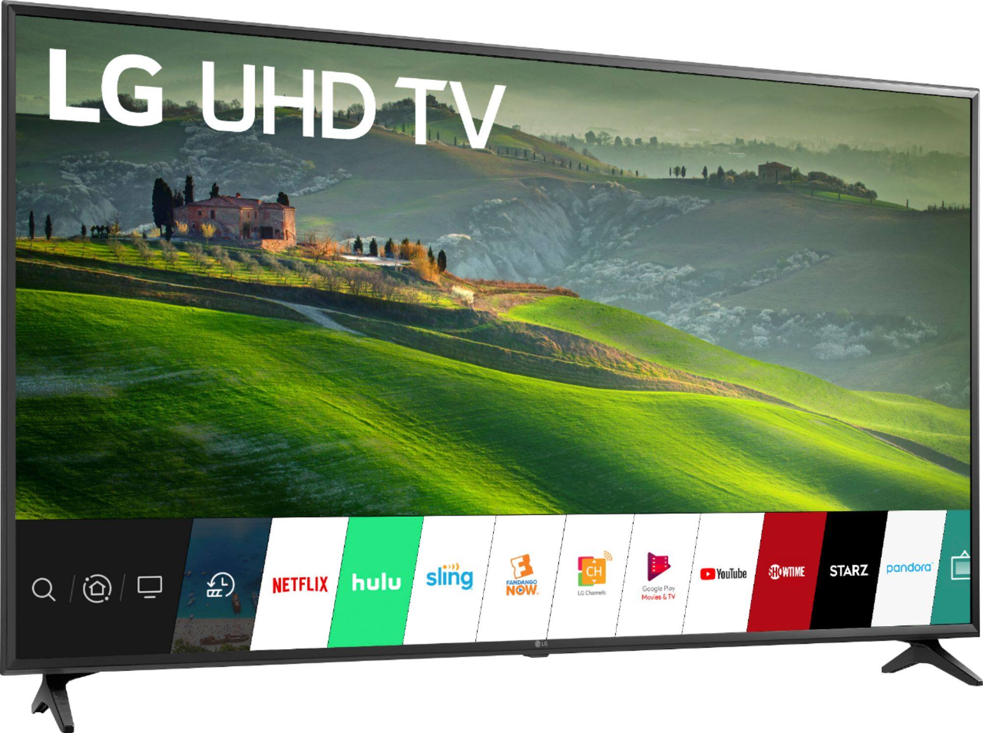 Angle. LG - 65" Class UM6900PUA Series LED 4K UHD Smart webOS TV - Black.