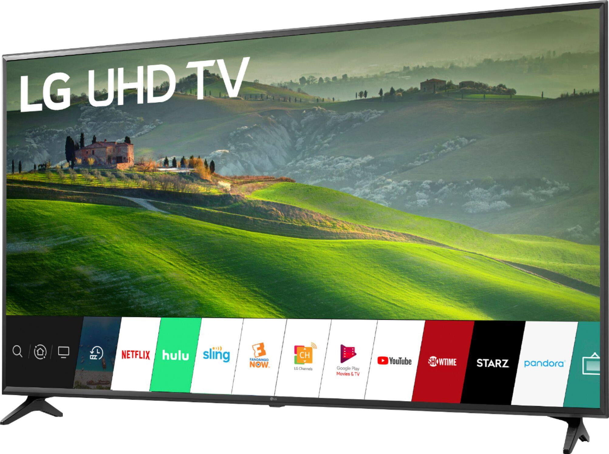 Left. LG - 65" Class UM6900PUA Series LED 4K UHD Smart webOS TV - Black.