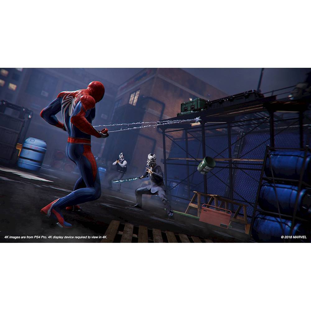 used spider man ps4 game