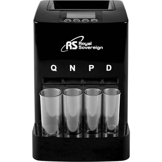 Royal Sovereign Digital Coin Counter Black DCB275D Best Buy
