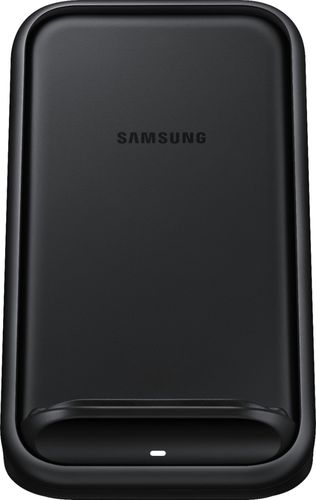 Samsung - 15W Qi Certified Fast Charge Wireless Charging Stand for iPhone/Android - Black was $79.99 now $49.99 (38.0% off)