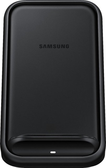 Samsung - 15W Qi Certified Fast Charge Wireless Charging Stand for  iPhone/Android - Black