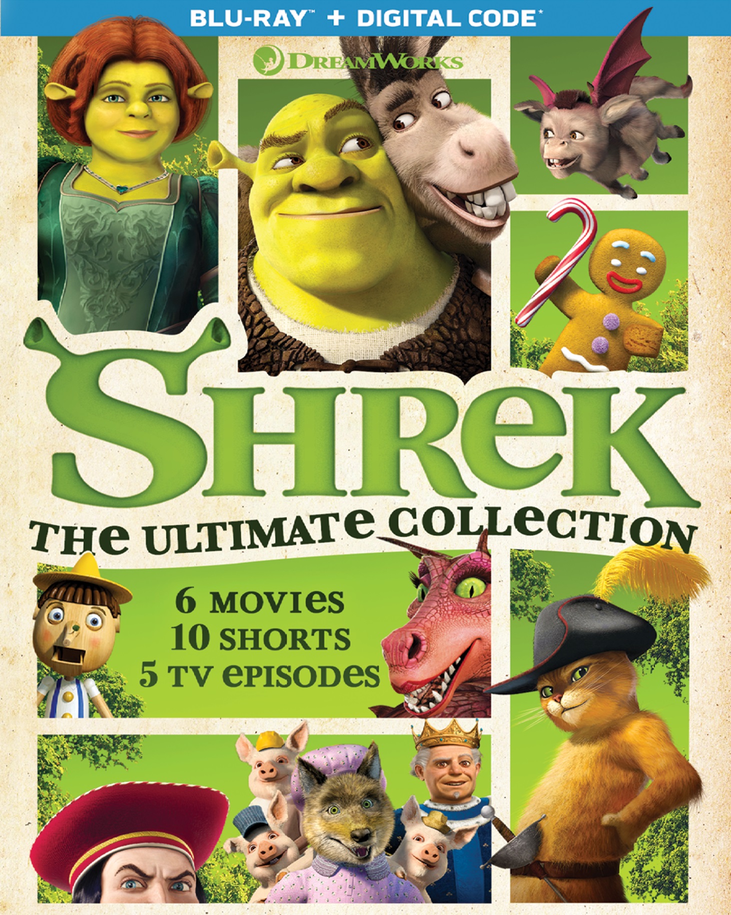 The Ultimate Collection Blu-ray Shrek for sale online 