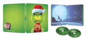 Illumination Presents: Dr. Seuss' The Grinch [SteelBook] [Dig Copy] [Blu-ray/DVD] [Only @ Best Buy] [2018] - Front_Original