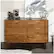 Alt View 14. Walker Edison - Retro Solid Wood 6-Drawer Dresser - Caramel.