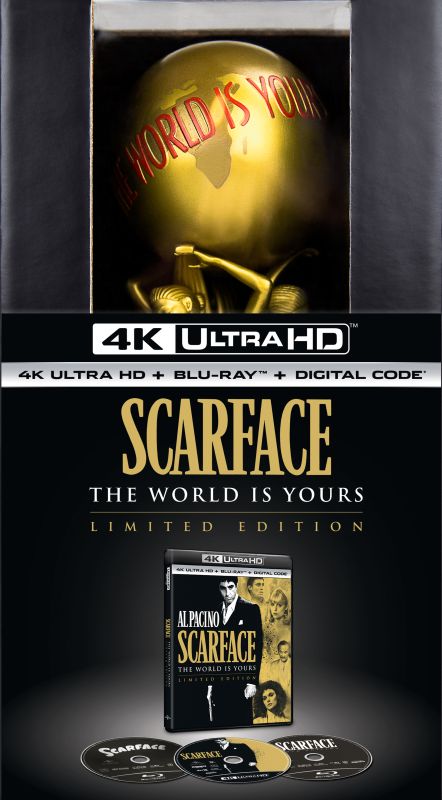 Scarface [Limited Edition] [Includes Digital Copy] [4K Ultra HD Blu-ray/Blu-ray] [1983]