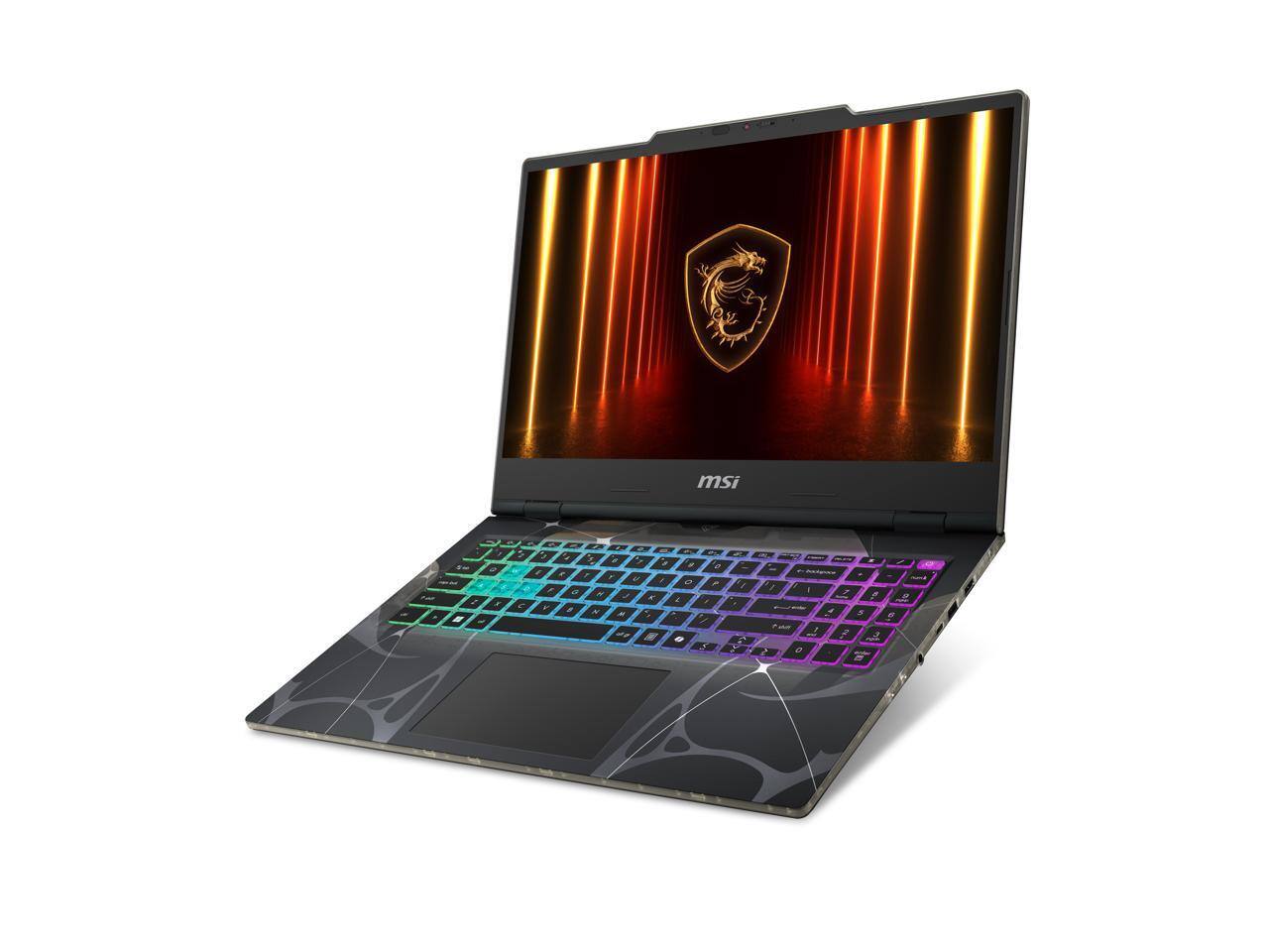 Alt View 5. MSI - MSI Cyborg A15 - RTX 5050 - Ryzen 7 260 - 16GB - 512GB SSD - 144Hz - Gaming Laptop.