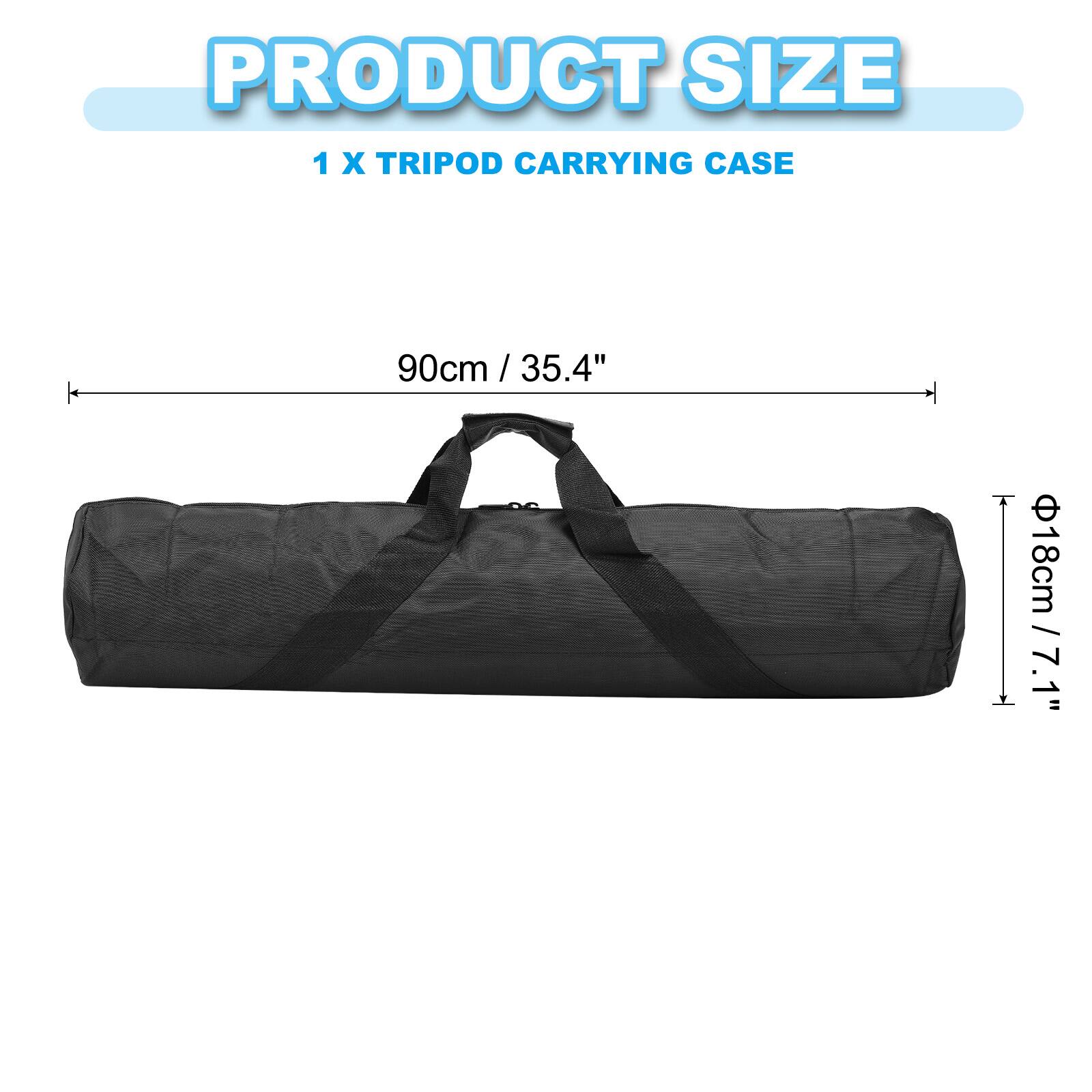 PRODUCT SIZE  
1 X TRIPOD CARRYING CASE  
90cm / 35.4"  
Ø18cm / 7.1"