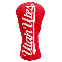 Team Golf - Utah Utes Quilted Driver Headcover - Multicolor