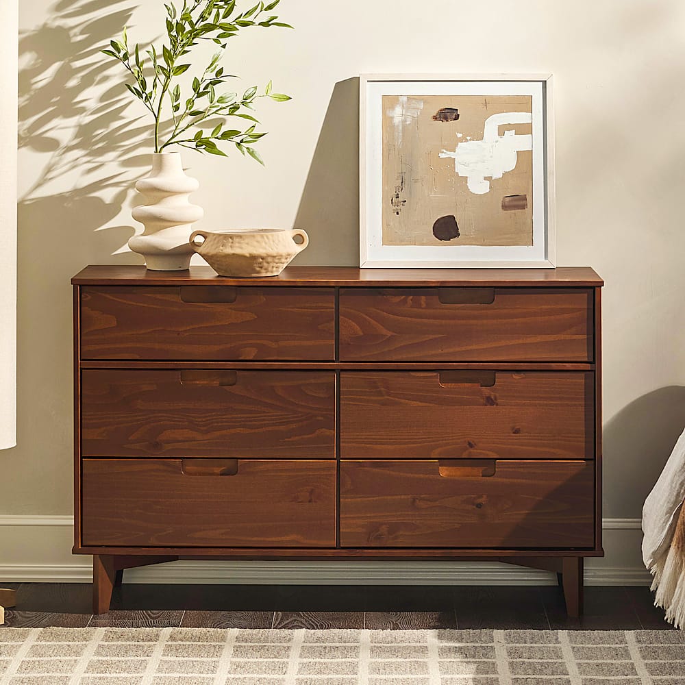 Solid store walnut dresser