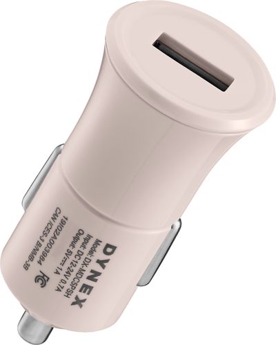 Dynex™ - Vehicle Charger - Pink Sand