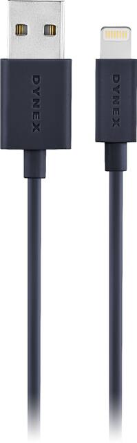 Dynex Usb Type A To Lightning Charge And Sync Cable Midnight Blue