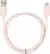 Alt View 12. Dynex™ - 3' USB Type A-to-USB Type C Charge-and-Sync Cable - Pink Sand.