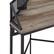 Alt View 12. Walker Edison - Modern Industrial Corner Computer Desk - Grey Wash.