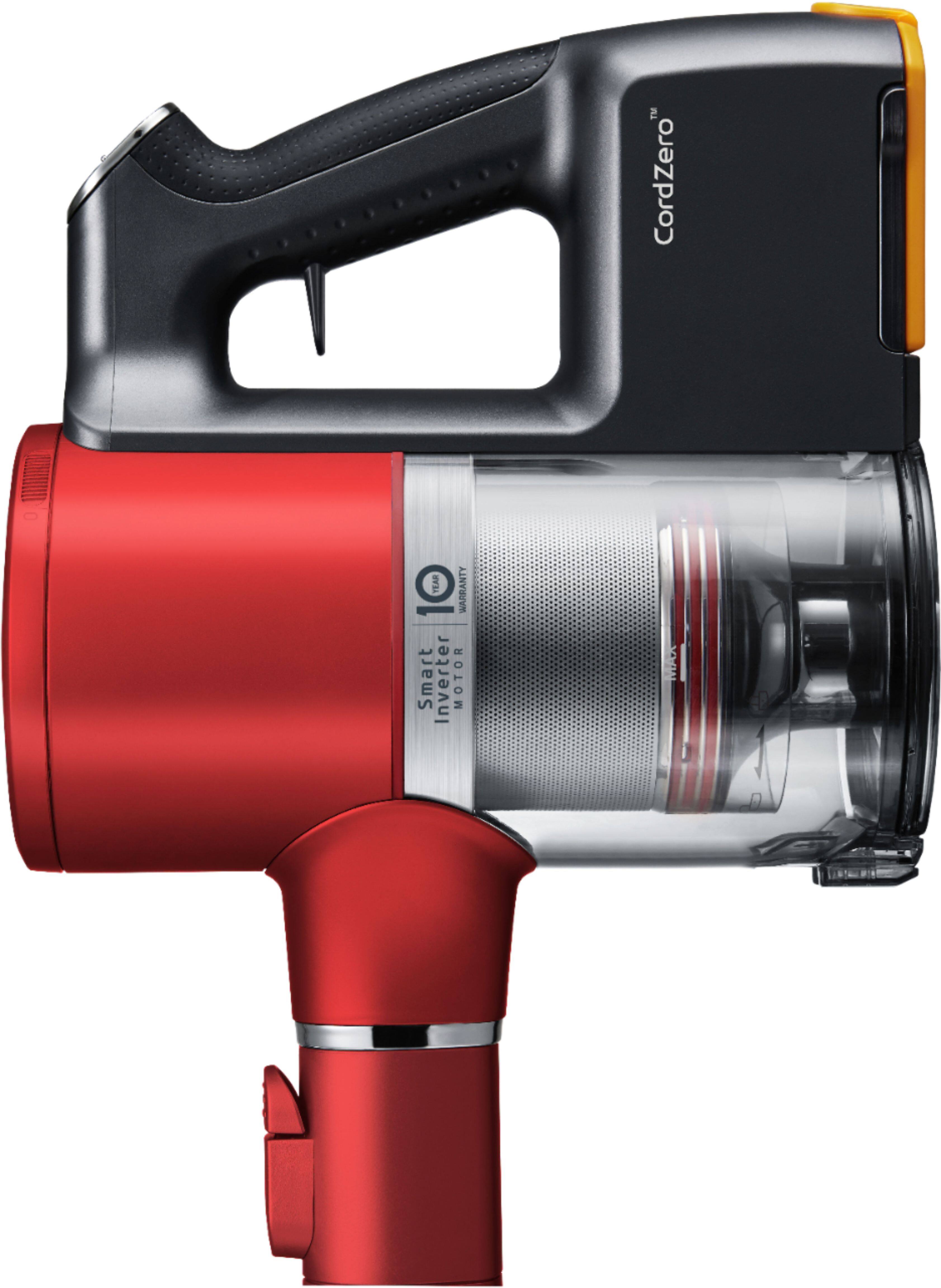 Alt View 17. LG - CordZero Cordless Stick Vacuum with 80-Minute Run Time - Matte Red.