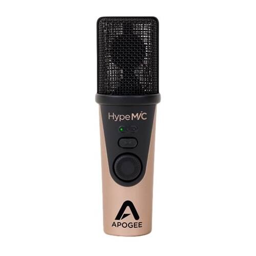 Apogee - USB Condenser Instrument and Vocal Microphone - Gold/Black