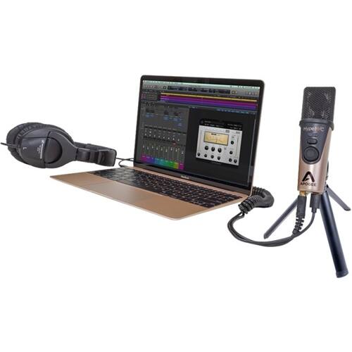 Alt View 12. Apogee - USB Condenser Instrument and Vocal Microphone - Gold/Black.