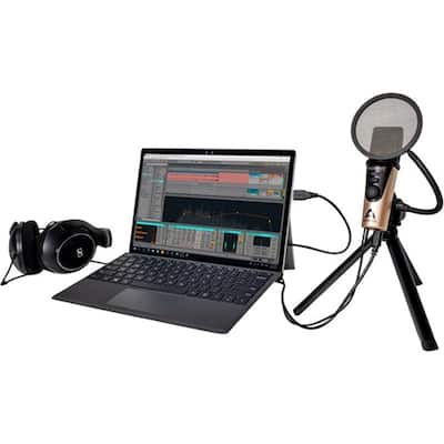 Apogee USB Condenser Instrument and Vocal Microphone Gold/Black Apogee USB Condenser Instrument and Vocal Microphone Gold/Black