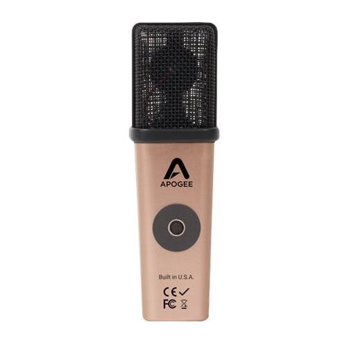 Alt View 16. Apogee - USB Condenser Instrument and Vocal Microphone - Gold/Black.