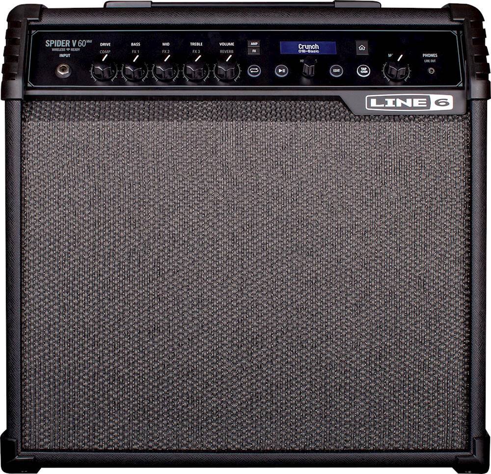 Front. Line 6 - Spider V 60W MkII Guitar Amplifier - Black.