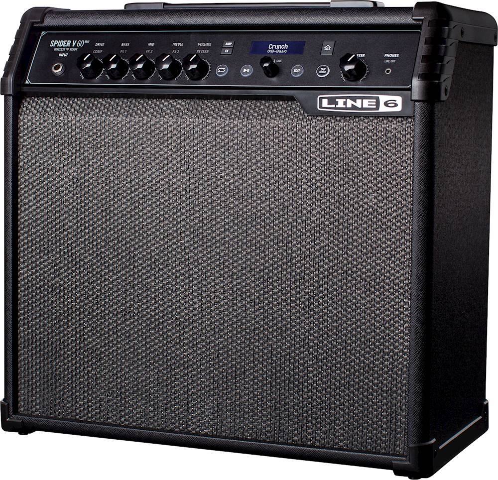Left. Line 6 - Spider V 60W MkII Guitar Amplifier - Black.