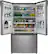Alt View 1. Insignia™ - 20.9 Cu. Ft. French Door Counter-Depth Refrigerator - Stainless Steel.