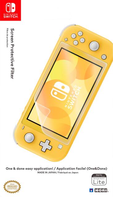 Hori Screen Protector For Nintendo Switch Lite