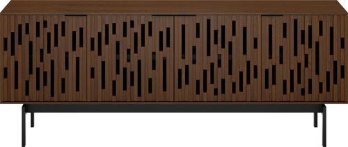 BDI - Code TV Cabinet for Most TVs Up to 82" - Toasted Walnut