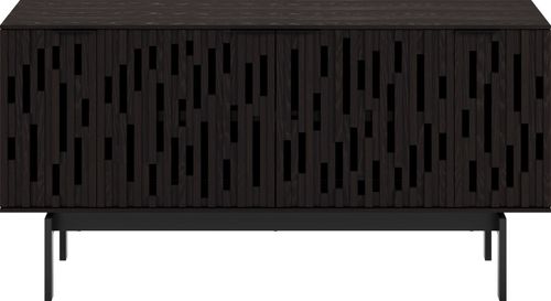 BDI - Code TV Cabinet for Most Flat-Panel TVs Up to 65" - Ebonized Ash