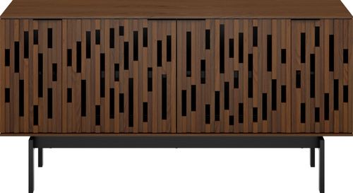 BDI - Code TV Cabinet for Most Flat-Panel TVs Up to 65" - Toasted Walnut