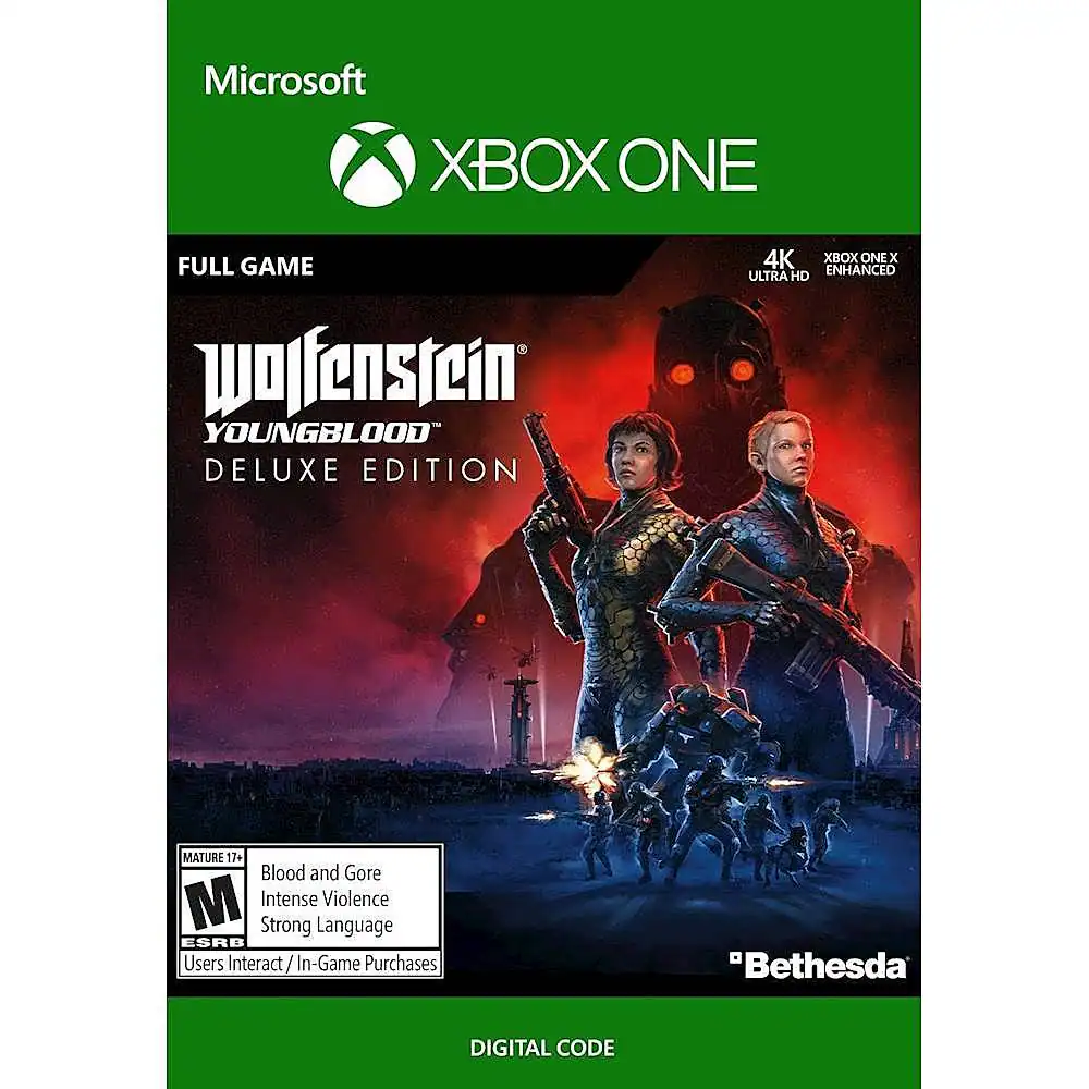 Front. Bethesda - Wolfenstein: Youngblood. - M (Mature 17+)