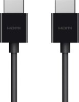 Belkin - 4K Ultra High Speed HDMI 2.1 Cable - Black - Front_Zoom