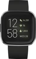 Fitbit Versa 2 Health Fitness Smartwatch Carbon FB507BKBK Best Buy