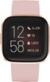 Fitbit - Versa 2 Smartwatch 40mm Aluminum - Petal/Copper Rose with Silicone Band