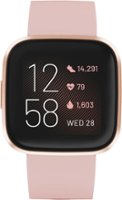 Fitbit - Versa 2 Health & Fitness Smartwatch - Copper Rose - Front_Zoom