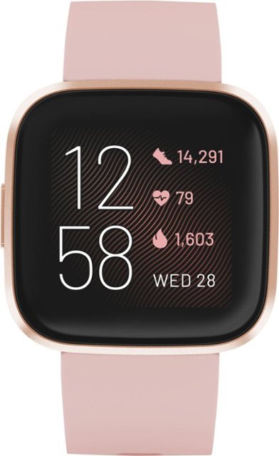 Fitbit 2 Health & Fitness Smartwatch Copper Rose FB507RGPK - Buy