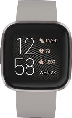 Fitbit Versa 2 Health & Fitness Smartwatch Mist Gray (2019 Fitbit Versa 2 Health & Fitness Smartwatch Mist Gray (2019