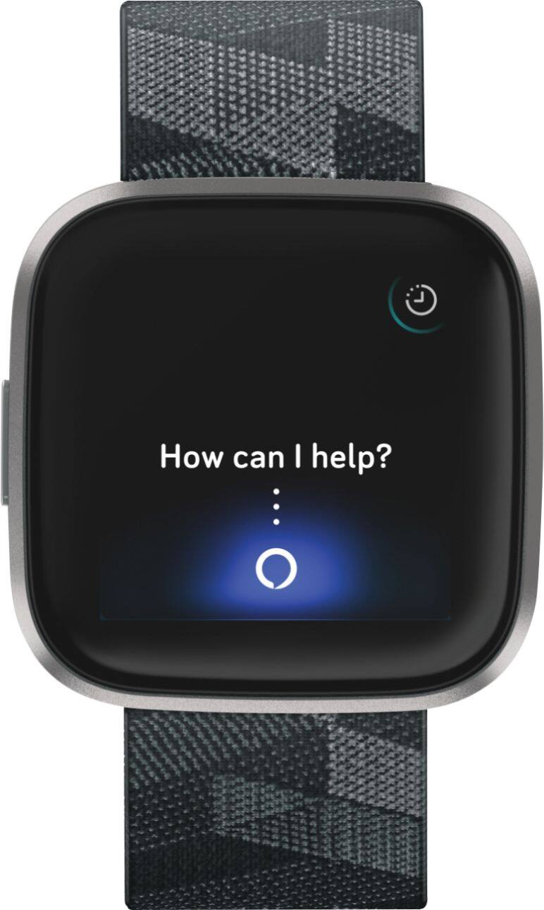 Alt View 11. Fitbit - Versa 2 Special Edition - Iron Mist.