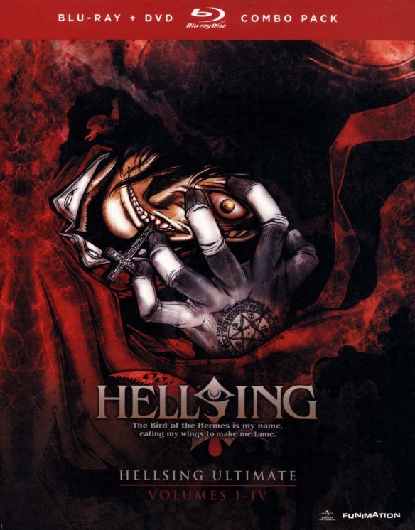  Hellsing Ultimate, Vols. 1-4 [5 Discs] [Blu-ray/DVD]