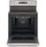 Alt View Zoom 1. GE - 5.3 Cu. Ft. Freestanding Electric Convection Range with Self-Cleaning and No-Preheat Air Fry - Stainless Steel.